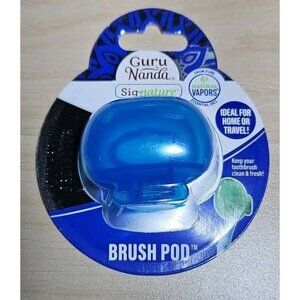 New Toothbrush Pod / Cap Compact & Travel Friendly Guru Nanda Signature